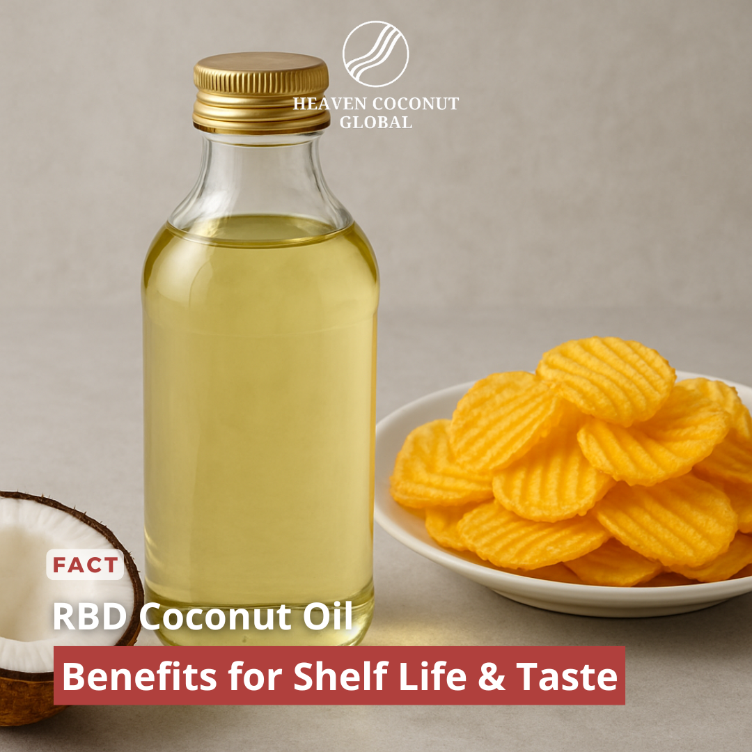 Good Oil Rbd RBD Coconut Oil Benefits for Shelf Life & Taste - Heaven Coconut Global